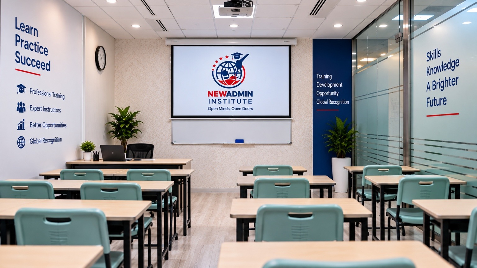 Institute classroom